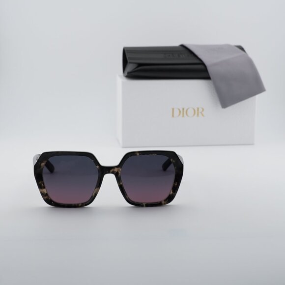 Dior DIORMIDNIGHT S2F 29D2 Square Sunglasses - Colored Havana main image 9